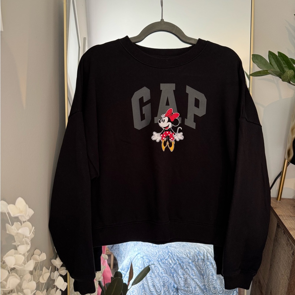 GAP x Disney Black Sweatshirt